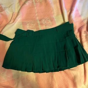 Green Cider Mini Skirt
